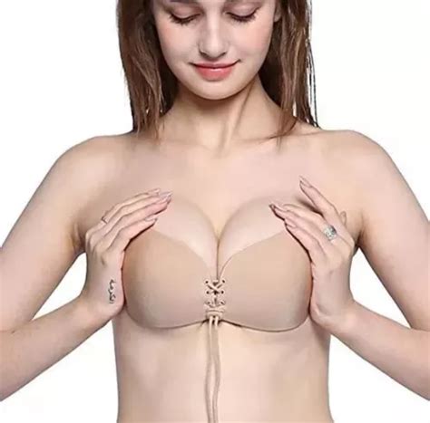 Magic Bra Brasier Push Up Invisible De Silicon Adherible Meses Sin