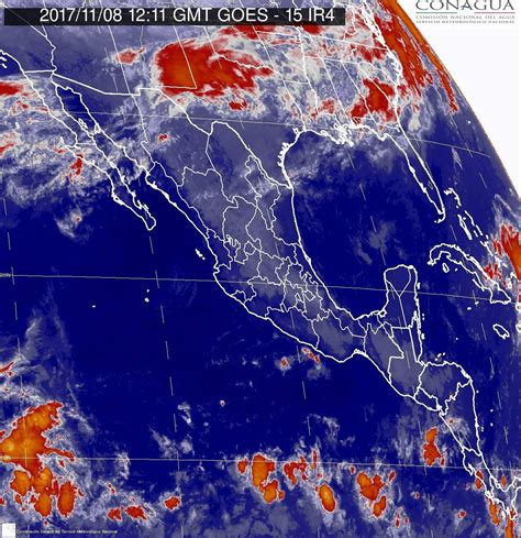 El Frente Frío No 9 Provocará Descenso De Temperatura Y Vientos Fuertes En El Norte Y El