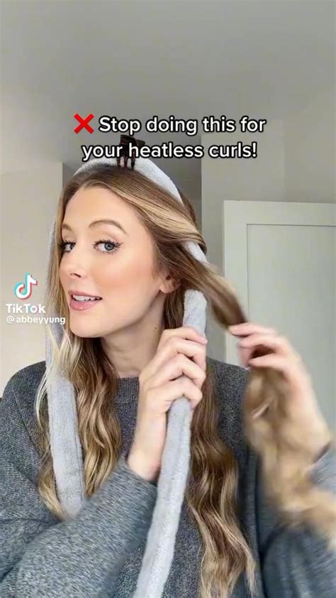 The Best Heatless Curls Method Robe Curls Updated Artofit