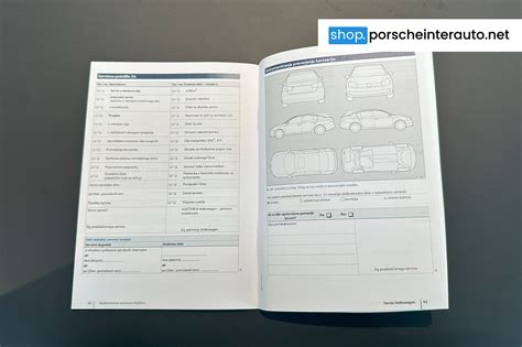 Originalna Volkswagen Nadomestna Servisna Knjiga Originalna Navodila