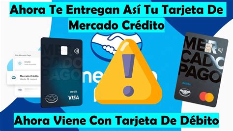 Ahora Te La Entregan Así Unboxing Tarjeta De Crédito De Mercadopago Tarjeta De Débito De