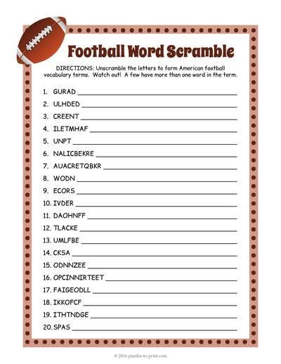 Free Printable Nfl Teams Crossword In 2020 With Images Football