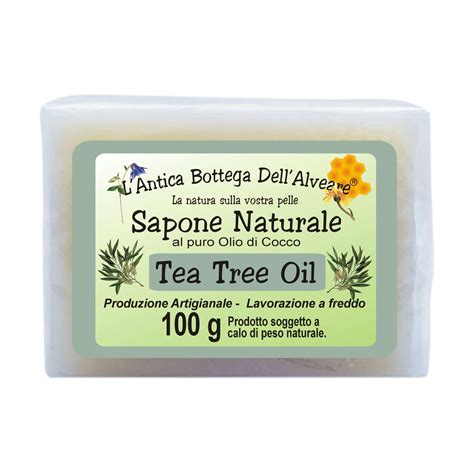 Sapone Naturale Tea Tree Oil G Bio Eco Cosmesi