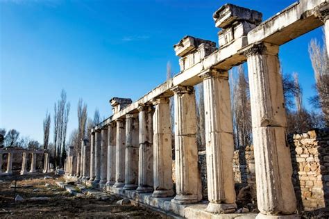 Premium Photo | The temple of aphrodite in aphrodisias turkey (aydin ...