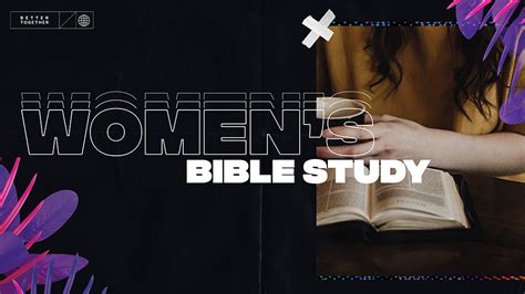 Womens Bible Study Announcement Graphic Ministry Pass