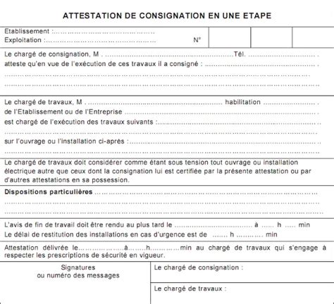 La Consignation Lectrique