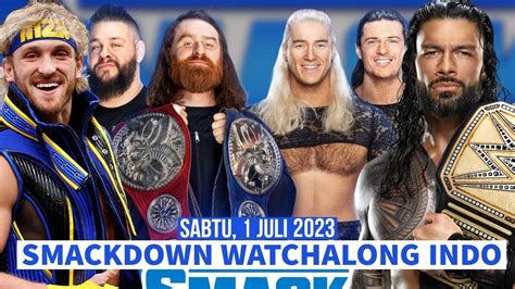 Live Streaming Wwe Smackdown Watchalong June Th Indonesia Youtube