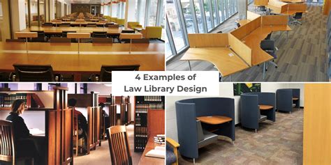 4 Examples of Law Library Design - Agati Furniture