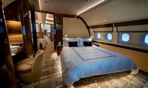 Inside £90 Million Vip Private Jet Big Enough To Sleep 17 People In