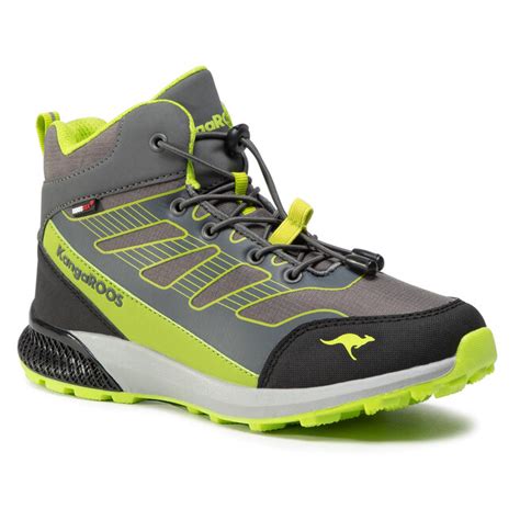 Trekkingschuhe KangaRoos K Scout Rtx 18544 000 2014 D Steel Grey Lime