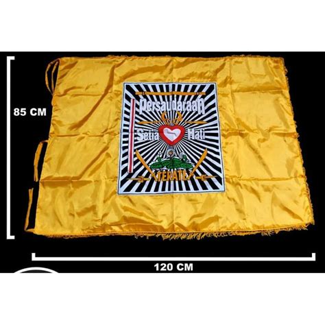 Jual BENDERA PSHT 2 SISI BENDERA TERATE PANJI PSHT Shopee Indonesia