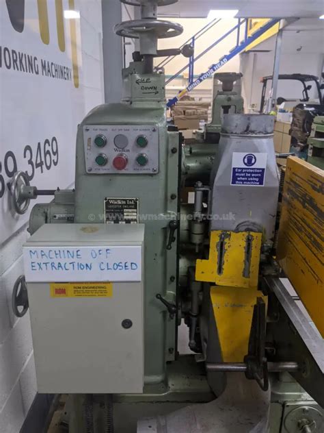 Used Wadkin Eca Head Tenoner Mw Machinery