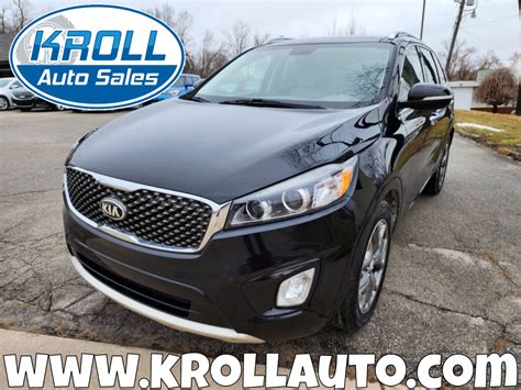 Used 2016 Kia Sorento FWD 4dr 3 3L SX For Sale In Marion IA 52302 Kroll