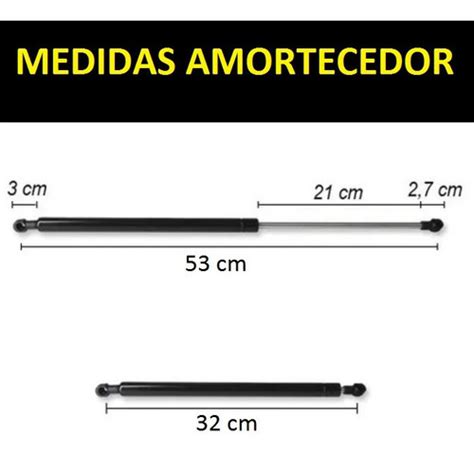 Par Amortecedor Porta Malas Peugeot 206 207 Hatch Parcelamento Sem Juros