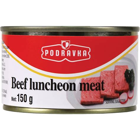 Podravka Beef Luncheon Meat 150g Woolworths