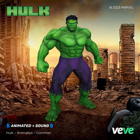 Marvel — Hulk (Animated) - VeVe Digital Collectibles