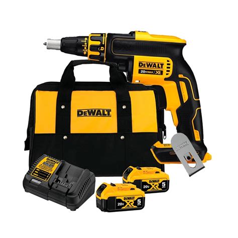 Parafusadeira A Bateria 20V Drywall Dewalt DCF620B 2 Baterias 5Ah