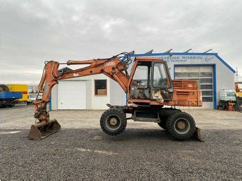 Atlas 1302 D Mobilbagger Stützschild wheel excavator from Germany for