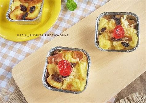 Resep Puding Roti Tawar Kukus Sederhana Oleh Ratih Puspita Sari Cookpad