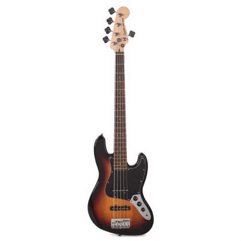 Squier Jazz Bass Sunburst 3-Tone Sunburst > Guitars Bass | Chicago Music Exchange