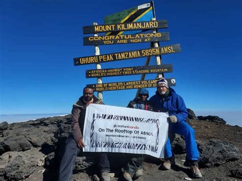 Days Kilimanjaro Climbing Machame Route Safaribando