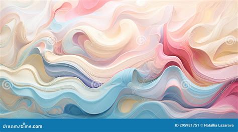 Abstract Background in Soft Pastel Colors Stock Illustration ...