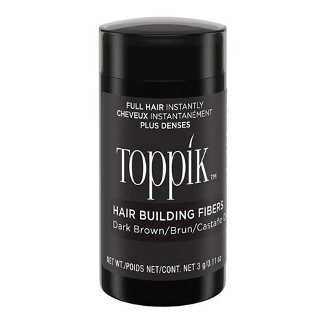 Toppik Hair Building Fibers Dark Brown 3g 0 11 Oz