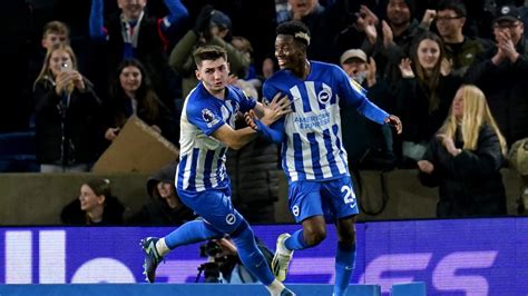 Pl Brighton Colle Une Manita Sheffield United Doubl Pour Le