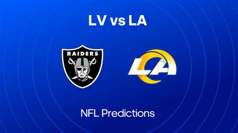 Raiders vs. Rams Picks & Best Bets 20th Oct 2024: NFL Week 7 Prediction ...