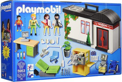 Anforatoys Playmobil Hospital Port Til Centro M Dico Mercado Libre