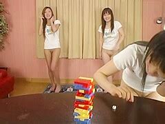 Bottomless Japanese Girls Play Jenga Pornzog Free Porn Clips