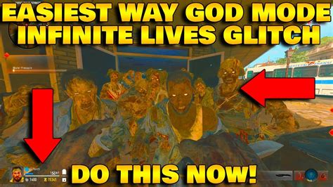 Black Ops Glitches New Broken Infinite Lives God Mode Glitch