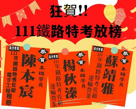 【鐵路特考】鐵路放榜限定憑111鐵路成績單報名112年鐵路特考課程享優惠 屏東學儒公職補習班