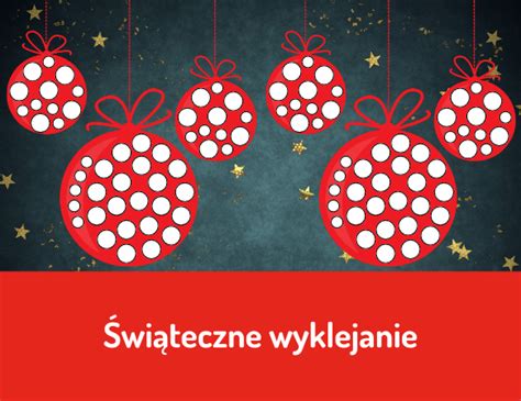 Świąteczne wyklejanie Zmalujmy Razem