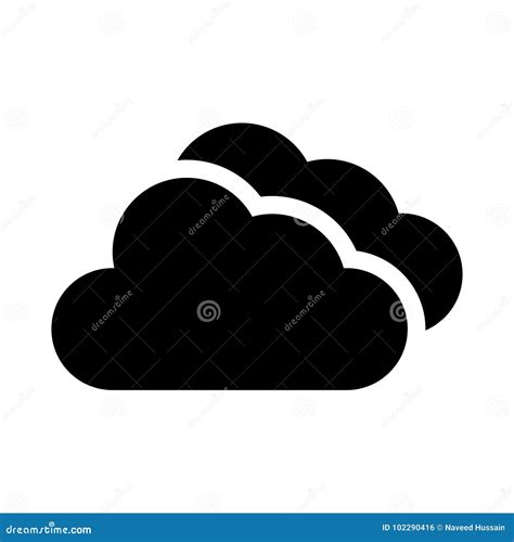 Icono De La Nube Ilustraci N Del Vector Ilustraci N De Hierba