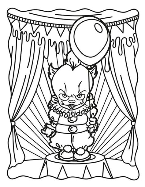 Halloween Coloring Pages Spooky Fun For All Ages Etsy Hojas