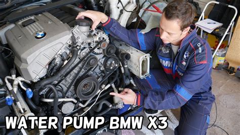 Where Is The Water Pump On Bmw X E F Youtube