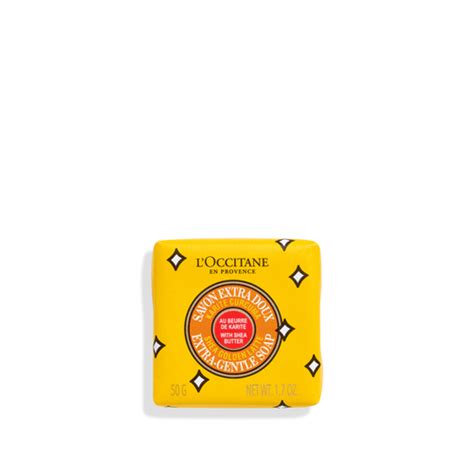 Shea Golden Latte Extra Gentle Soap 50g Loccitane Uk