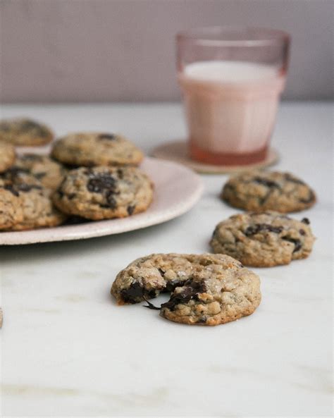 Oatmeal Chocolate Chip Cookies - A Cozy Kitchen