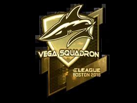 Sticker Vega Squadron Gold Boston 2018 Tradeit