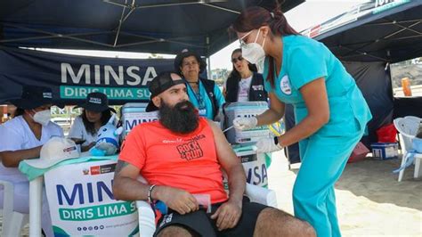 Minsa Instala Punto De Vacunaci N Y Descarte Covid En Playa Agua