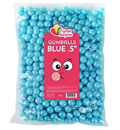 Light Blue Gumballs For Candy Buffet Apx 620 Gumballs 2 Pounds