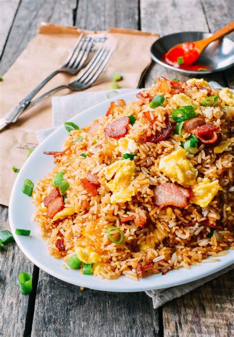 Bacon And Eggs Fried Rice ⋆ Clever Chef Recipes