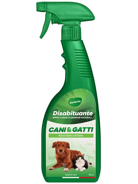 Disabituante Vegetale Spray Per Cani E Gatti 750ml Gardemia