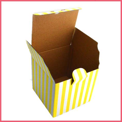 Kraft Paper Rectangular Printed Corrugated Packaging Box Size Custom