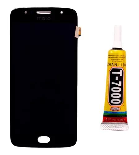 Tela Display Lcd Frontal Touch Motorola G5s Xt1792 Cola