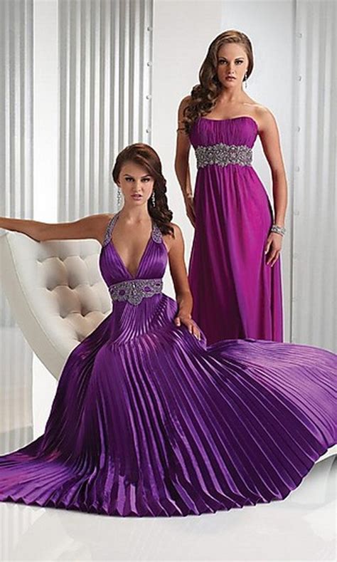 Vestidos Morados De Noche Estilo Y Belleza