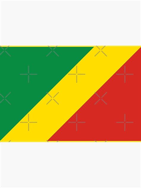 "Congo (Congo-Brazzaville) flag" Poster for Sale by MAGICLAMB | Redbubble