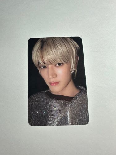 Nct Nct Taeyong Tap Album Flip Zine Photobook Version Photocard Ebay