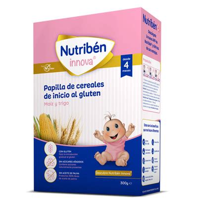 Papillas Nutribén Inicio al gluten Nutriben International